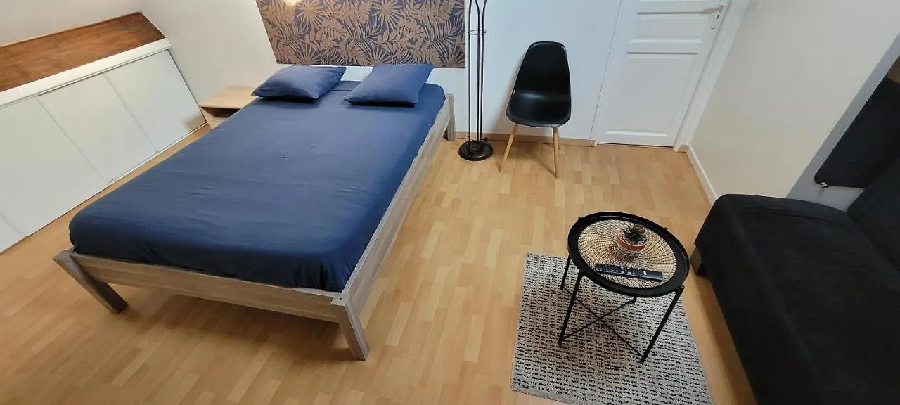 F2 Duplex Standing De 35 M2 A 3 Min Du Canal De L'Ourcq Apartment Tremblay-en-France 0*,  France
